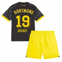 Borussia Dortmund Julian Brandt #19 Bortatröja Barn 2023-24 Kortärmad (+ Korta byxor)